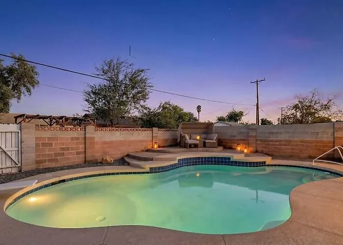 Ferienhaus Retreat With Pool Hidden Tempe